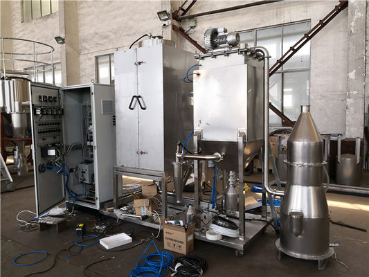 Unité de pyrolyse de jet de Rhésus du système de contrôle 200kg/H de HMI