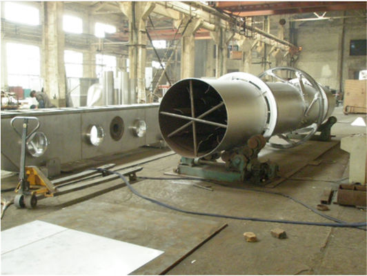 Au-dessus du dessiccateur rotatoire de conduction de l'alarme 200TPH HZG de la température