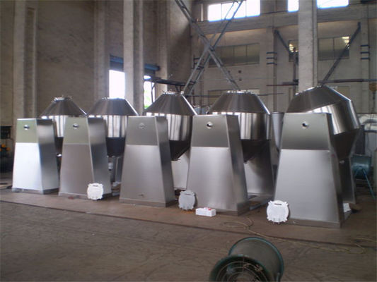 Double machine tournante conique de séchage sous vide 100L